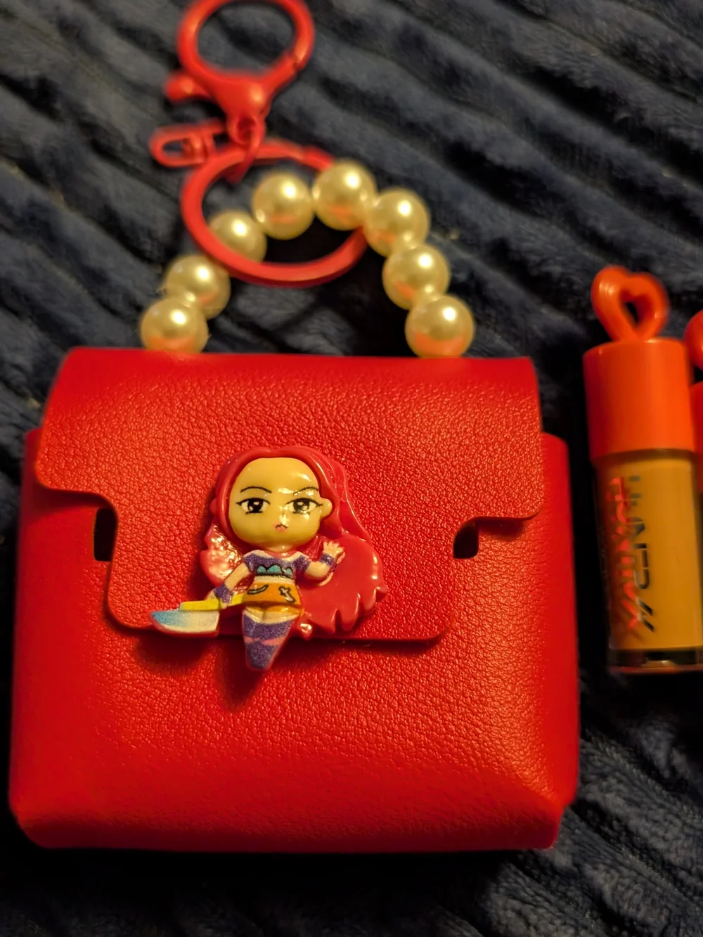New K-pop Demon Hunters Mira Bag Charm And Gloss